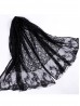 Flower Cut-Out Lace Design Scarf 